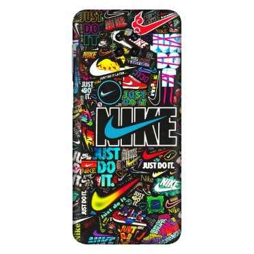 Xiaomi Redmi Phone Skins (All Models) - Just Do It Doodles - 3D Embossed Finish (L-166) Redmi Note 9 Pro Max