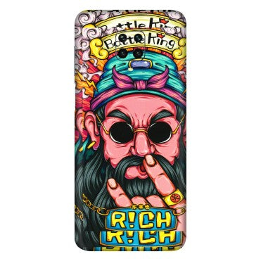 Xiaomi Redmi Phone Skins (All Models) - Battle King Dude Face - 3D Embossed Finish (L-178) Redmi Note 9 Pro Max