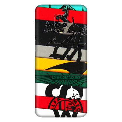 Xiaomi Redmi Phone Skins (All Models) - Multi Designer Brands - 3D Embossed Finish (L-187) Redmi Note 9 Pro Max