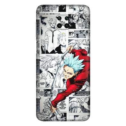 Xiaomi Redmi Phone Skins (All Models) - Anime Comic - 3D Embossed Finish (L-192) Redmi Note 9 Pro Max