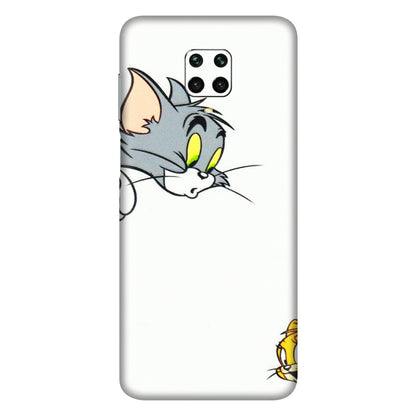 Xiaomi Redmi Phone Skins (All Models) - Cute Tom And Jerry - 3D Embossed Finish (L-220) Redmi Note 9 Pro Max