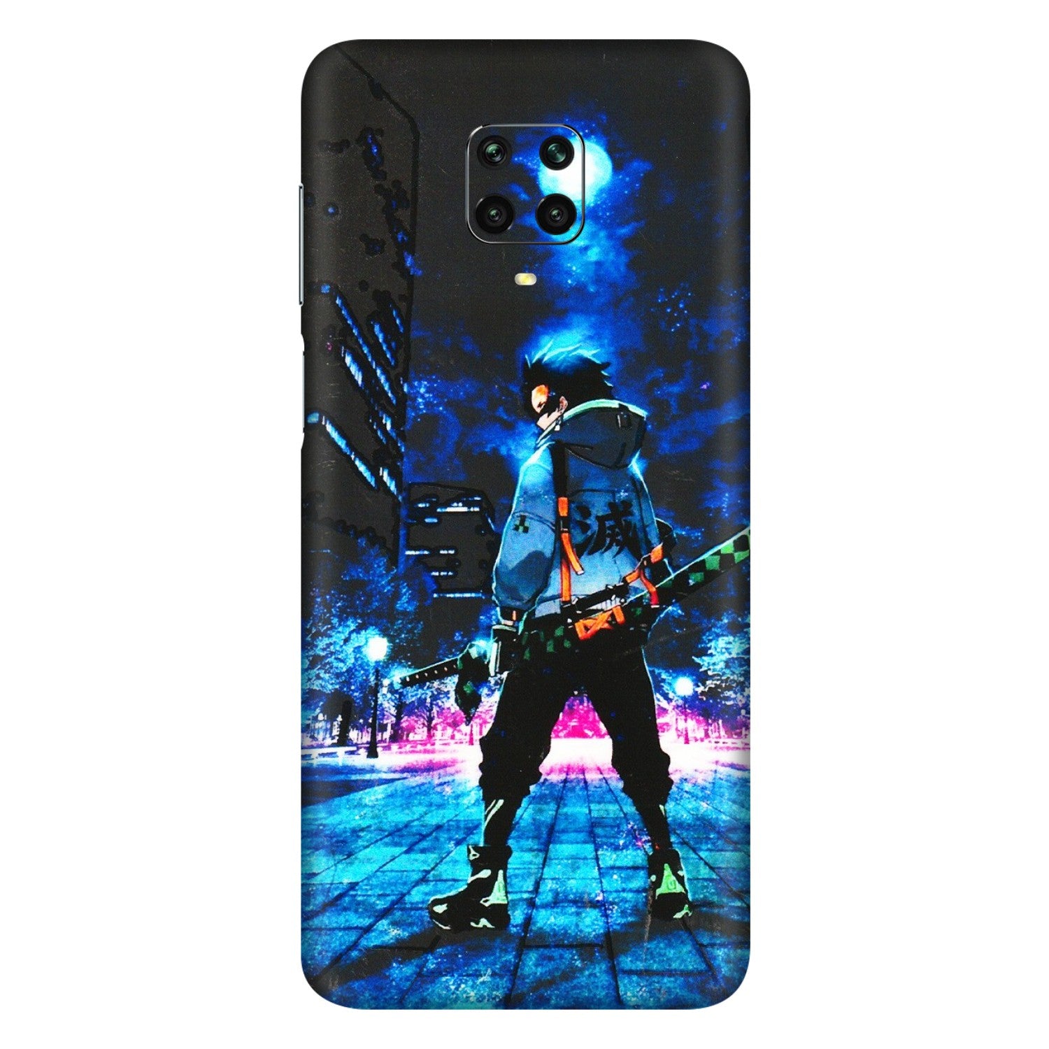 Xiaomi Redmi Phone Skins (All Models) - Demon Slayer Sword - 3D Embossed Finish (L-247) Redmi Note 9 Pro Max