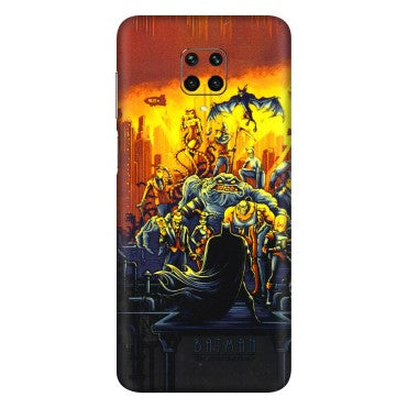 Xiaomi Redmi Phone Skins (All Models) - Games Doodles - 3D Embossed Finish (L-24) Redmi Note 9 Pro Max