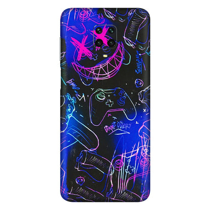Xiaomi Redmi Phone Skins (All Models) - Gamers Paradise - 3D Embossed Finish (L-258) Redmi Note 9 Pro Max
