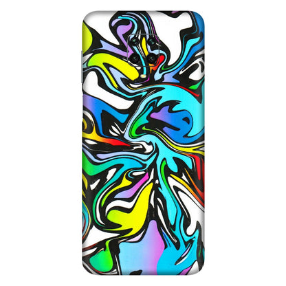 Xiaomi Redmi Phone Skins (All Models) - Abstract Colour Paints - 3D Embossed Finish (L-271) Redmi Note 9 Pro Max