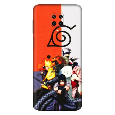 Xiaomi Redmi Phone Skins (All Models) - Naruto Final Fight - 3D Embossed Finish (L-33) Redmi Note 9 Pro Max