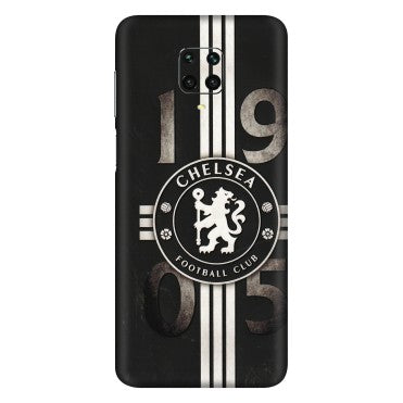 Xiaomi Redmi Phone Skins (All Models) - Chelsea Fan Club - 3D Embossed Finish (L-36) Redmi Note 9 Pro Max