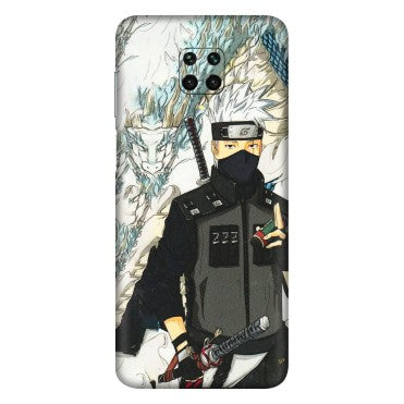 Xiaomi Redmi Phone Skins (All Models) - Kakashi Hatake Naruto Anime - 3D Embossed Finish (L-46) Redmi Note 9 Pro Max