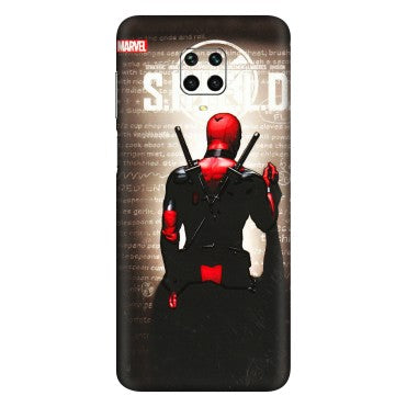 Xiaomi Redmi Phone Skins (All Models) - Deadpool - 3D Embossed Finish (L-56) Redmi Note 9 Pro Max