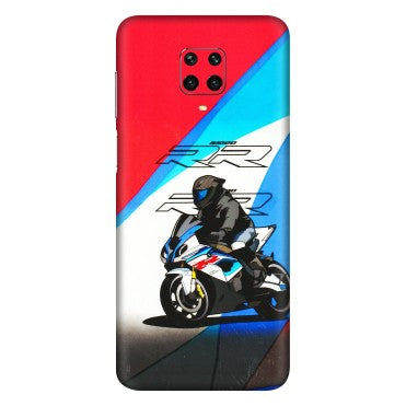 Xiaomi Redmi Phone Skins (All Models) - Bikers Love - 3D Embossed Finish (L-58) Redmi Note 9 Pro Max