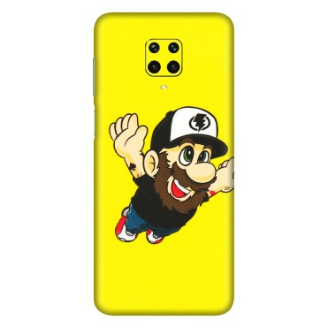 Xiaomi Redmi Phone Skins (All Models) - Flying Beardo - 3D Embossed Finish (L-60) Redmi Note 9 Pro Max