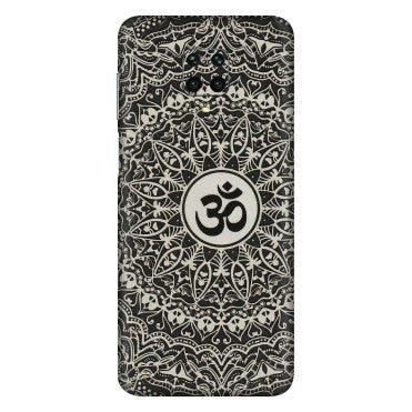 Xiaomi Redmi Phone Skins (All Models) - Aum Elegant Mandala - 3D Embossed Finish (L-62) Redmi Note 9 Pro Max