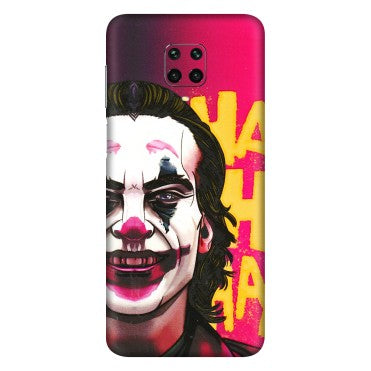 Xiaomi Redmi Phone Skins (All Models) - Joker Evil Laugh - 3D Embossed Finish (L-97) Redmi Note 9 Pro Max