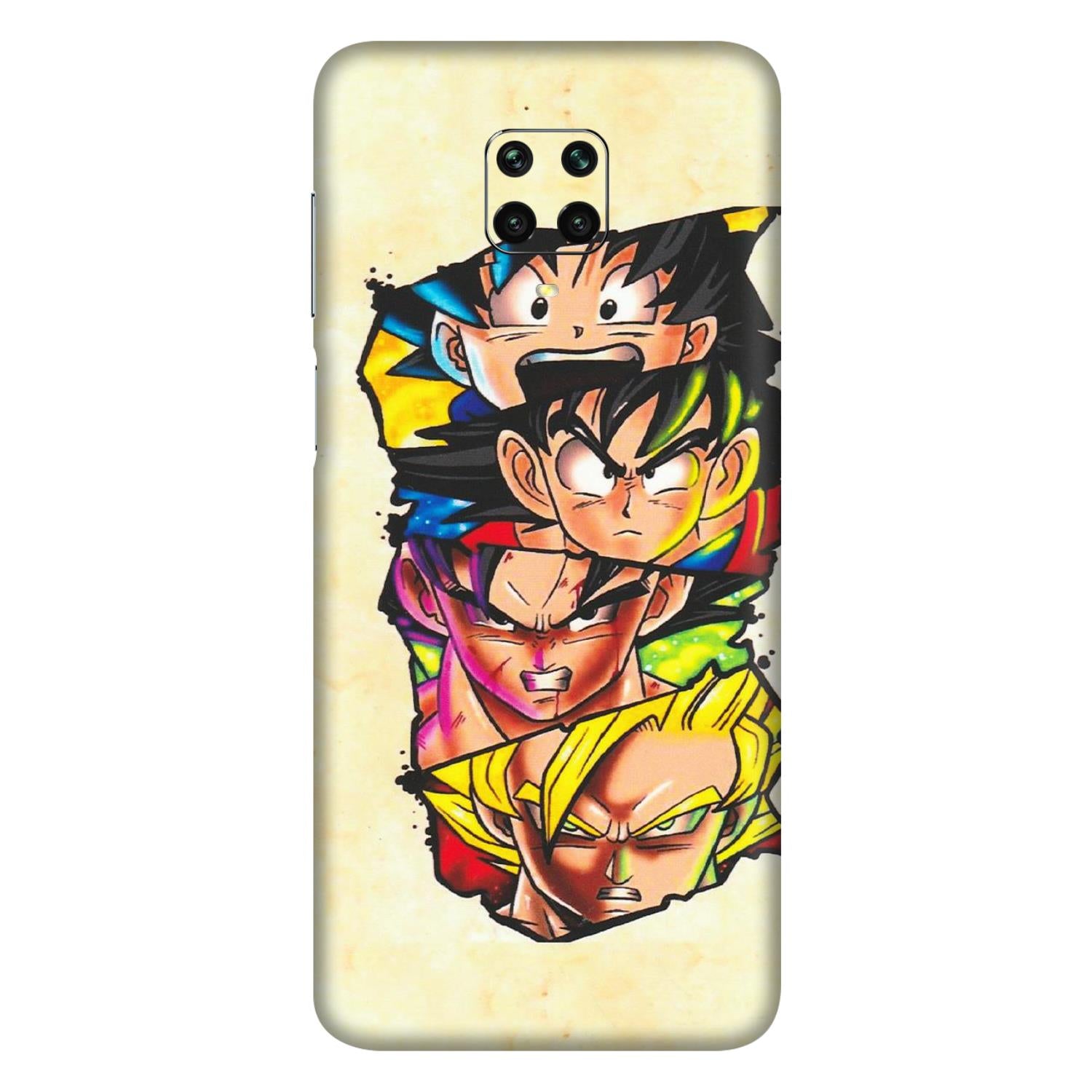 Xiaomi Redmi Phone Skins (All Models) - Angry Multi Anime - Matte Finish (M-113) Redmi Note 9 Pro Max