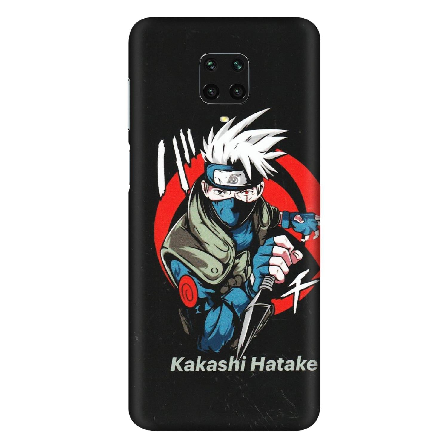 Xiaomi Redmi Phone Skins (All Models) - Naruto Kakashi Hatake Killer - Matte Finish (M-114) Redmi Note 9 Pro Max
