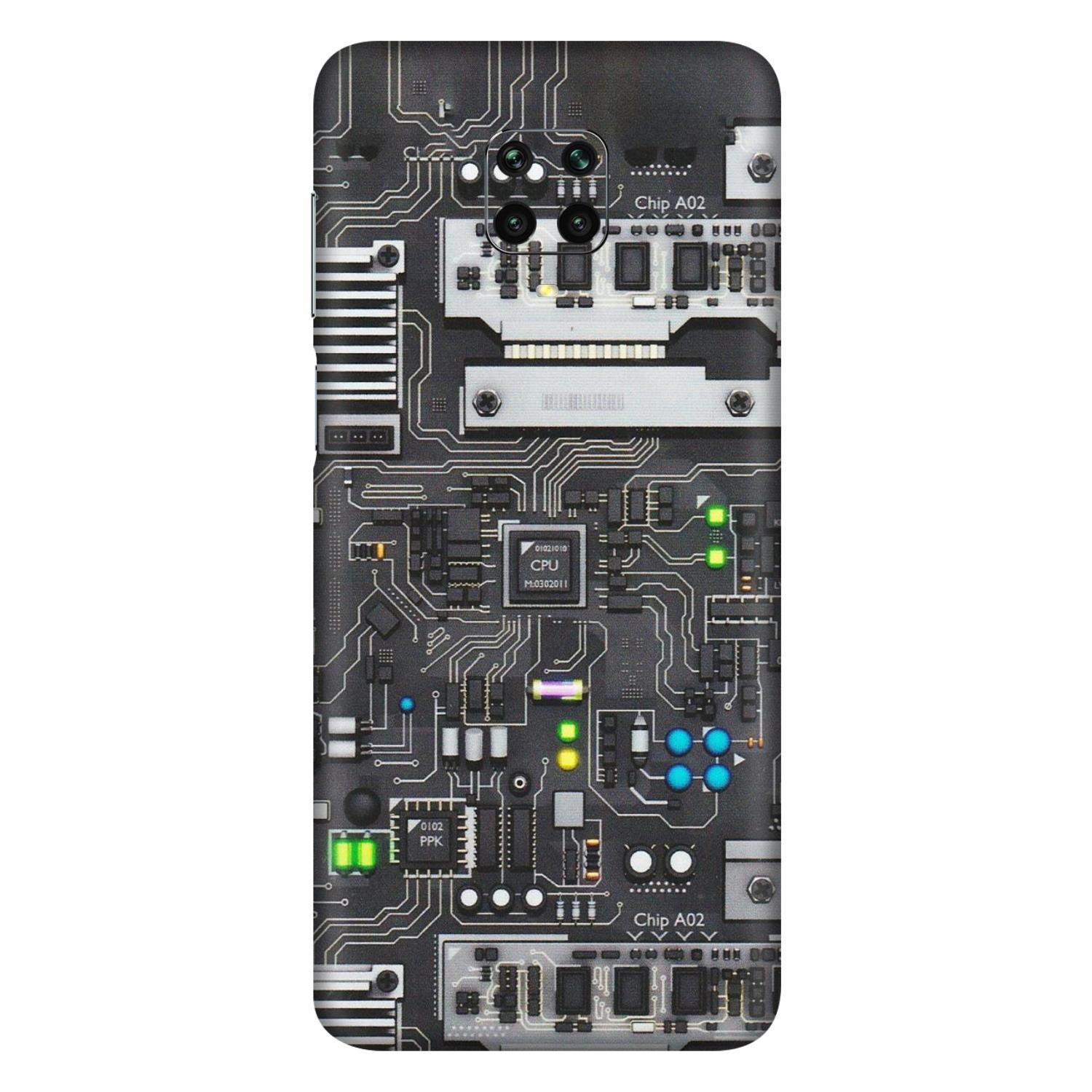 Xiaomi Redmi Phone Skins (All Models) - Motherboard Internals - Matte Finish (M-135) Redmi Note 9 Pro Max