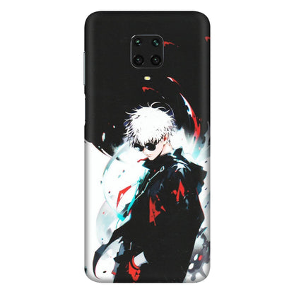 Xiaomi Redmi Phone Skins (All Models) - Gojo Powerful Charater Kaisen Anime - Matte Finish (M-144) Redmi Note 9 Pro Max
