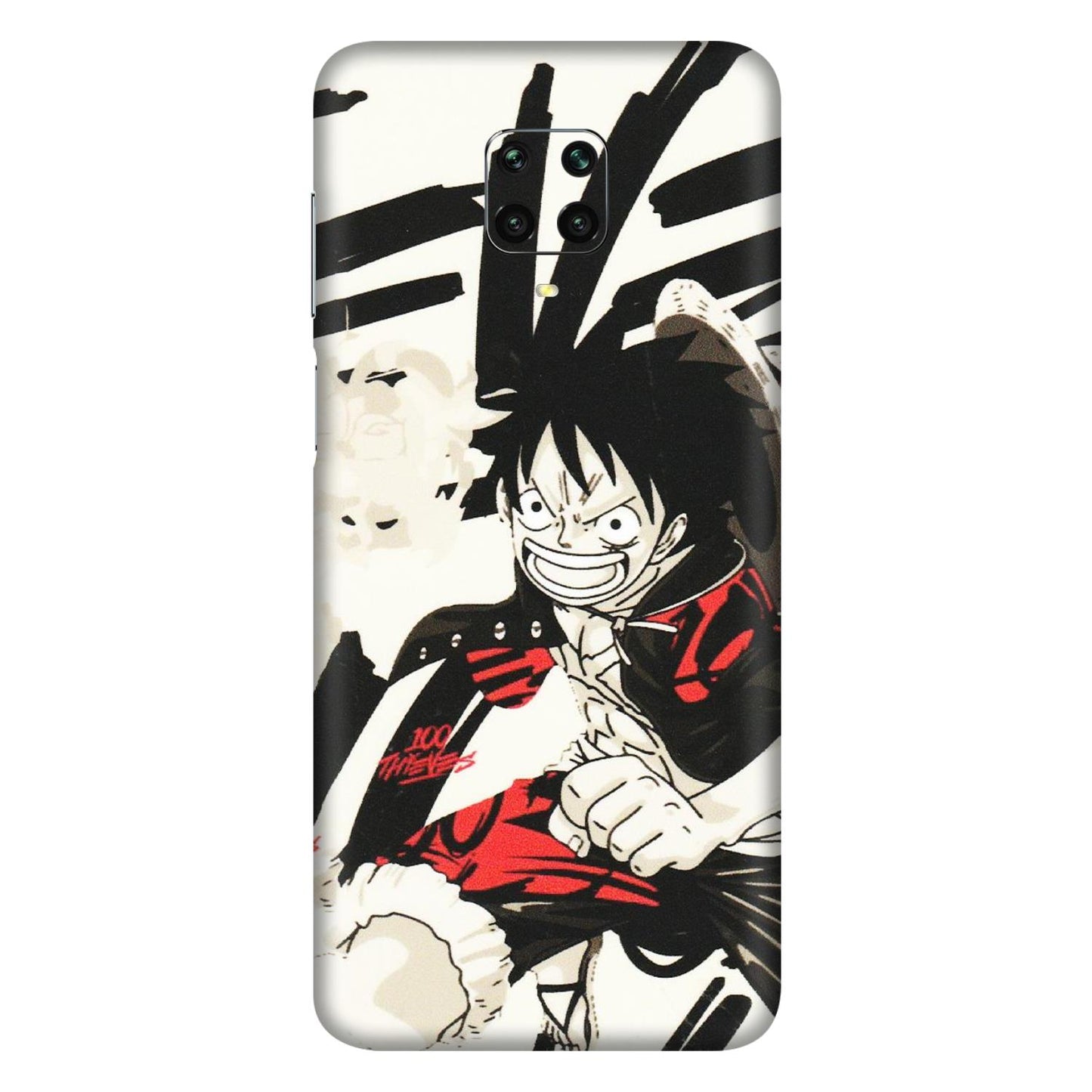 Xiaomi Redmi Phone Skins (All Models) - Monkey D.Luffy Manga Anime - Matte Finish (M-145) Redmi Note 9 Pro Max