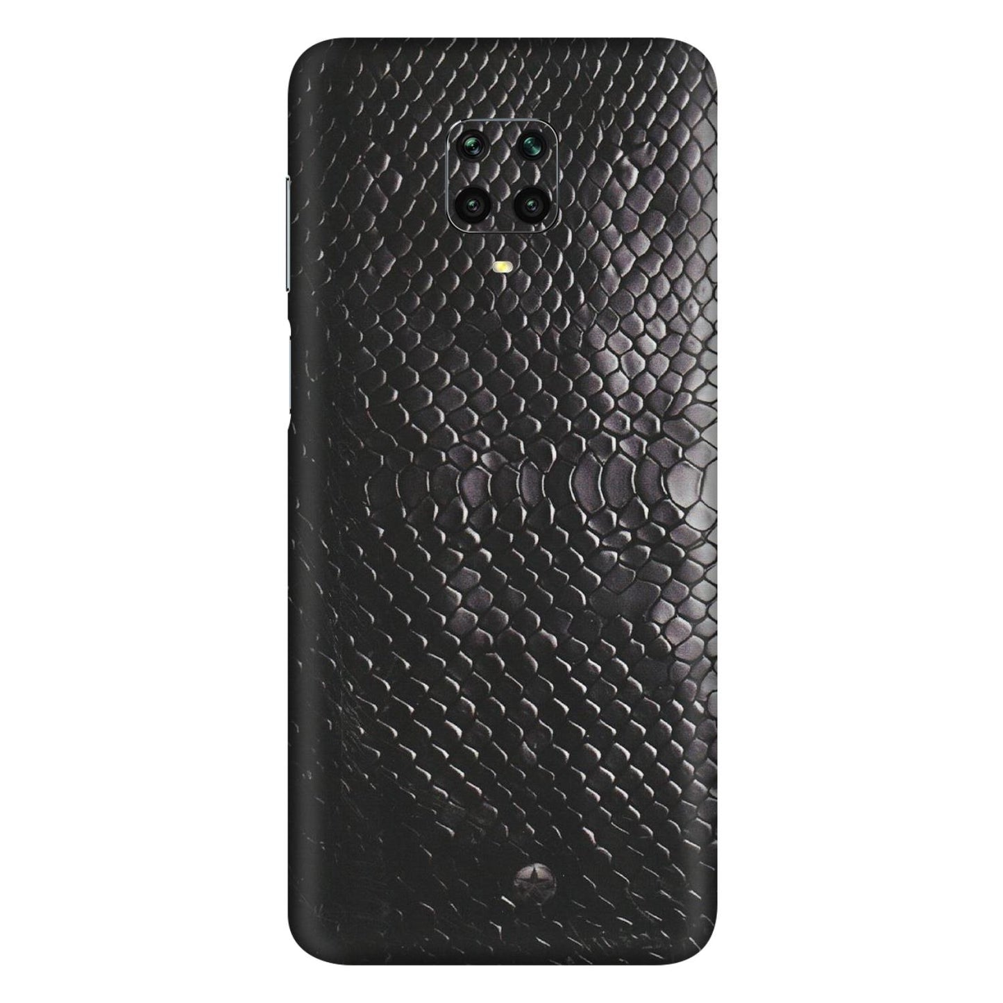 Xiaomi Redmi Phone Skins (All Models) - Black Snack Leather - Matte Finish (M-147) Redmi Note 9 Pro Max