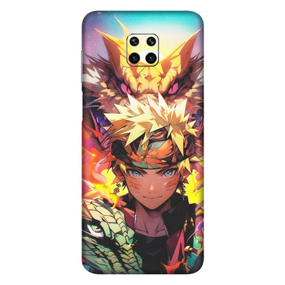 Xiaomi Redmi Phone Skins (All Models) - Angry Naruto Anime - Matte Finish (M-148) Redmi Note 9 Pro Max