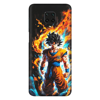 Xiaomi Redmi Phone Skins (All Models) - Goku Transformation Anime - Matte Finish (M-159) Redmi Note 9 Pro Max