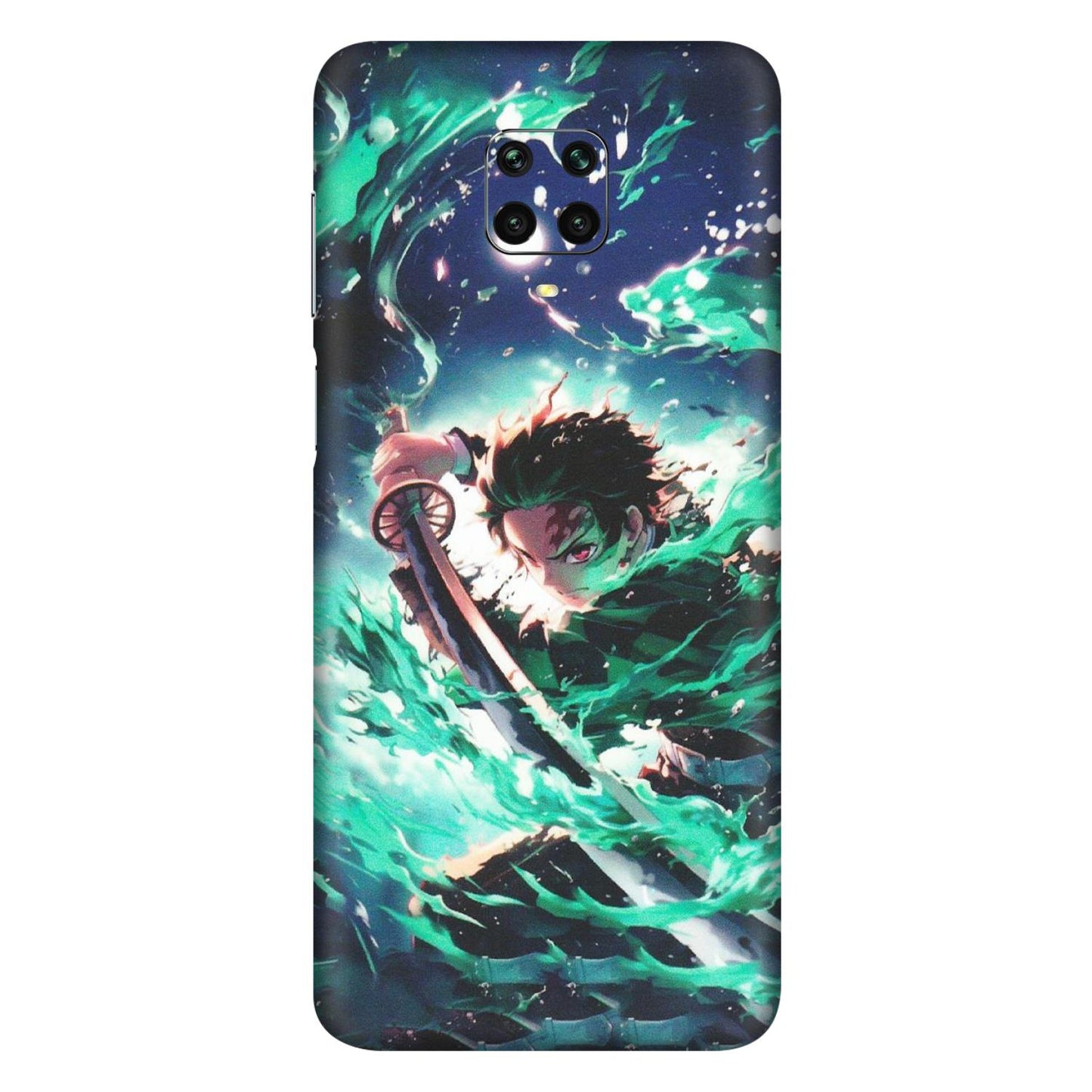 Xiaomi Redmi Phone Skins (All Models) - Sword Fighter Anime - Matte Finish (M-29) Redmi Note 9 Pro Max