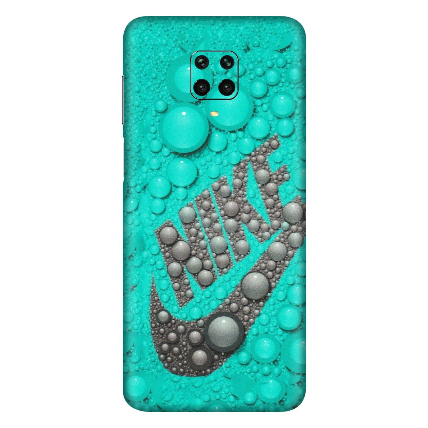 Xiaomi Redmi Phone Skins (All Models) - Shoe Brand Bubbles - Matte Finish (M-42) Redmi Note 9 Pro Max