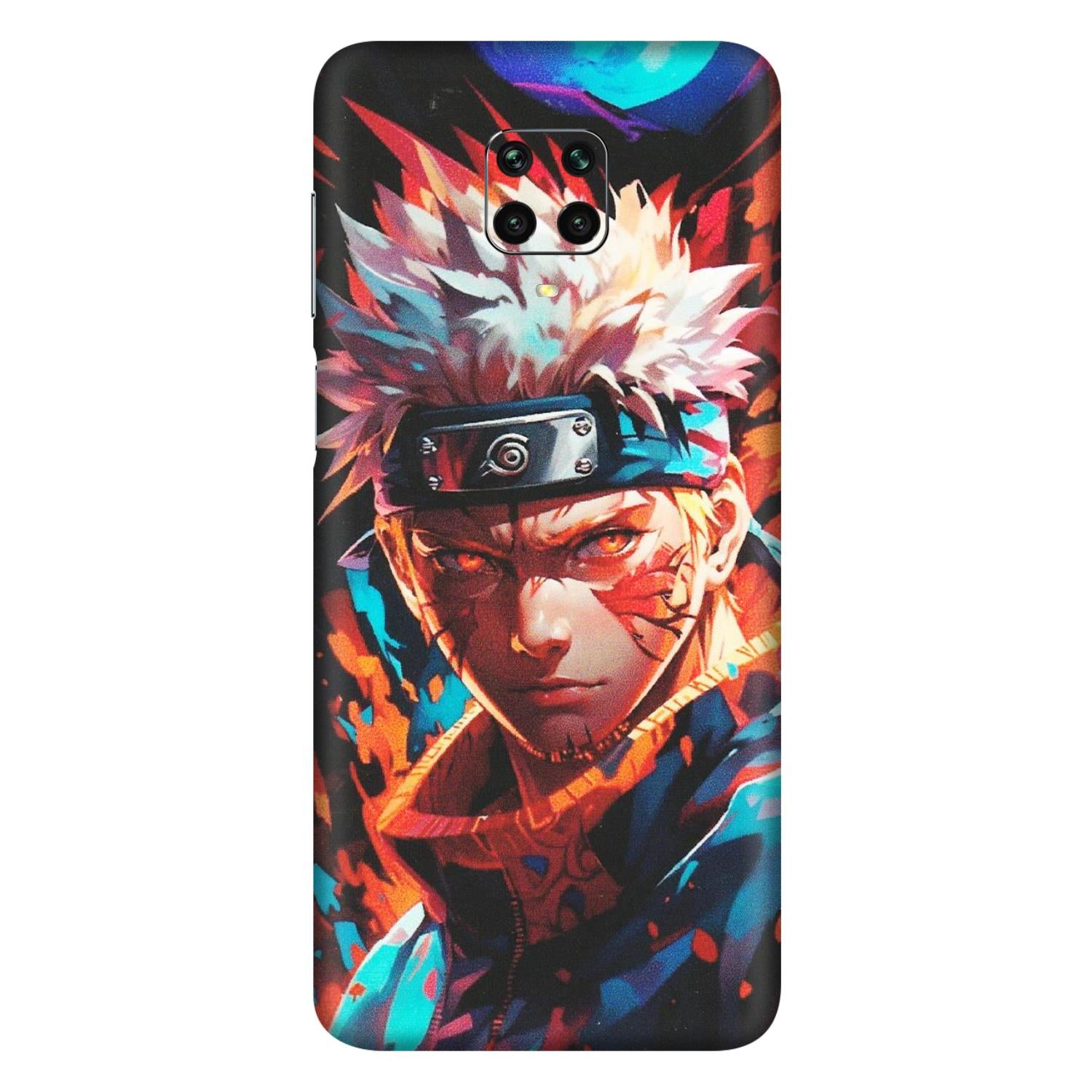 Xiaomi Redmi Phone Skins (All Models) - Anime Ferocious Character - Matte Finish (M-44) Redmi Note 9 Pro Max