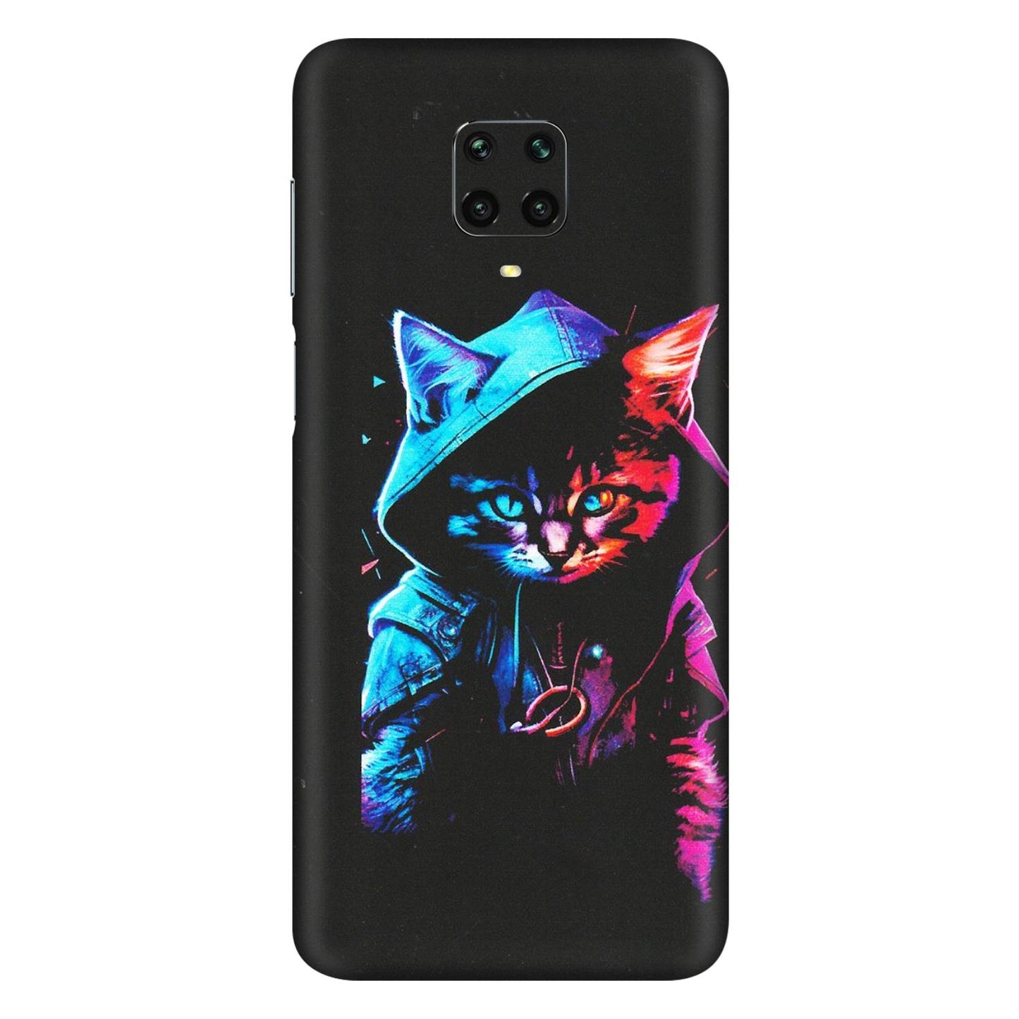 Xiaomi Redmi Phone Skins (All Models) - Cyberpunk Cat - Matte Finish (M-45) Redmi Note 9 Pro Max