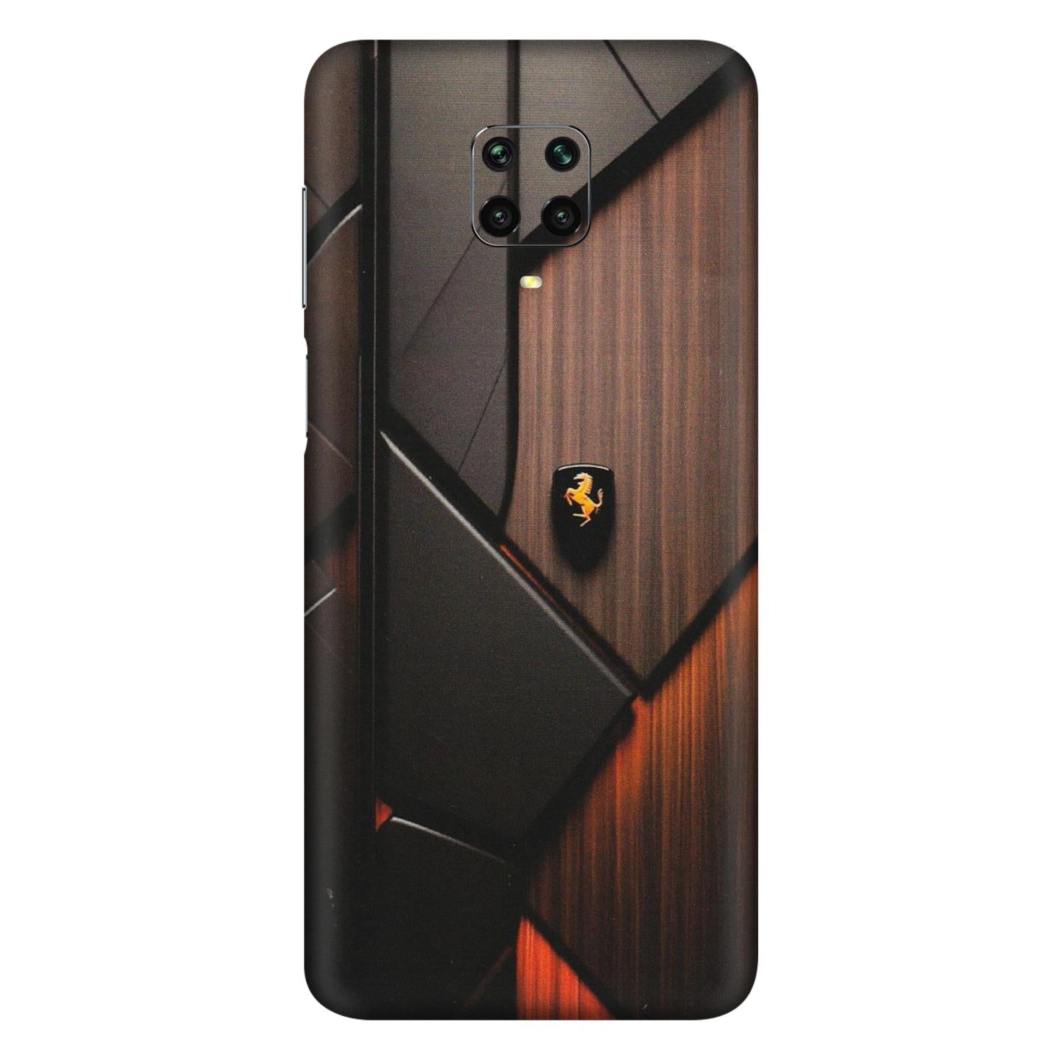 Xiaomi Redmi Phone Skins (All Models) - Lambo Beauty Wood Pattern Sober - Matte Finish (M-51) Redmi Note 9 Pro Max