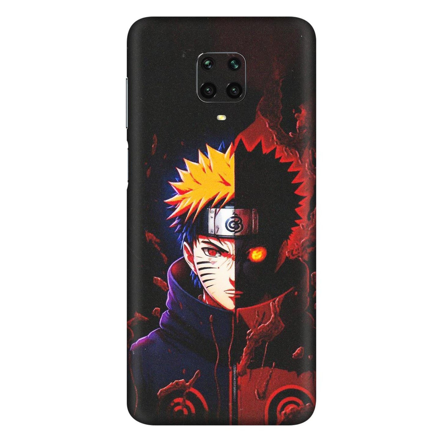 Xiaomi Redmi Phone Skins (All Models) - Naruto X Evil - Matte Finish (M-70) Redmi Note 9 Pro Max