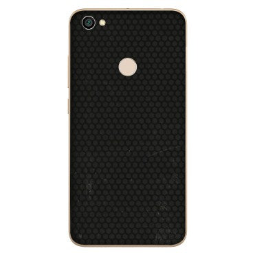 Xiaomi Redmi Phone Skins (All Models) - Black honeycomb - 3D Embossed Finish (L-114) Redmi Y1