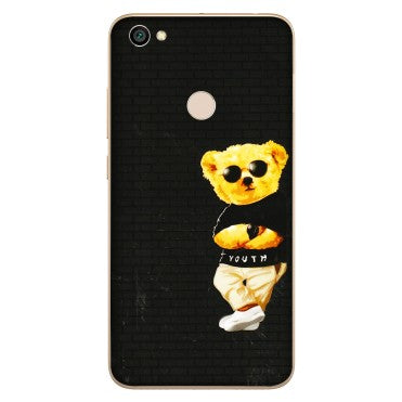 Xiaomi Redmi Phone Skins (All Models) - Classy Teddy Bear - 3D Embossed Finish (L-116) Redmi Y1