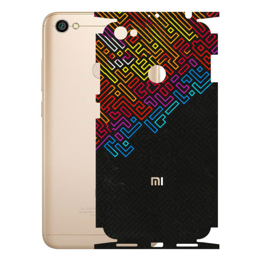 Xiaomi Redmi Phone Skins (All Models) - Dotme Pattern Art - 3D Embossed Finish (L-121) Redmi Y1