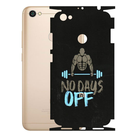 Xiaomi Redmi Phone Skins (All Models) - Gym Lover - 3D Embossed Finish (L-127) Redmi Y1