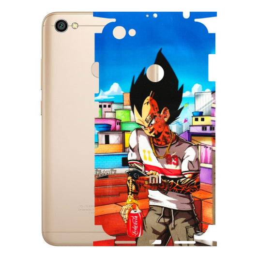 Xiaomi Redmi Phone Skins (All Models) - Vegeta - 3D Embossed Finish (L-136) Redmi Y1