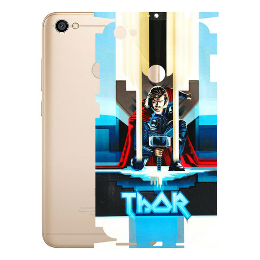 Xiaomi Redmi Phone Skins (All Models) - Thor - 3D Embossed Finish (L-137) Redmi Y1