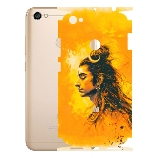 Xiaomi Redmi Phone Skins (All Models) - Shiv Shakti - 3D Embossed Finish (L-14) Redmi Y1