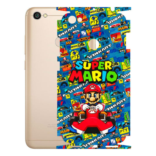 Xiaomi Redmi Phone Skins (All Models) - Super Mario Kart - 3D Embossed Finish (L-140) Redmi Y1