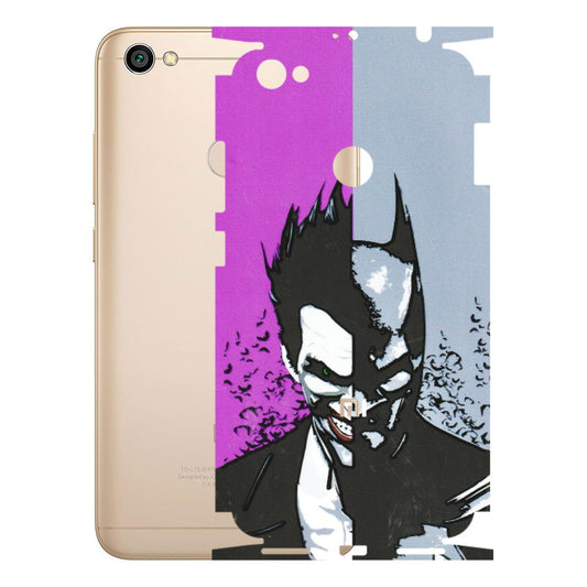 Xiaomi Redmi Phone Skins (All Models) - Batman & Joker - 3D Embossed Finish (L-143) Redmi Y1