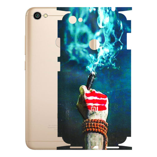 Xiaomi Redmi Phone Skins (All Models) - Mahadev Bhakt - 3D Embossed Finish (L-146) Redmi Y1