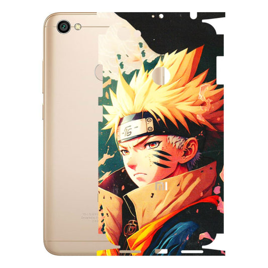 Xiaomi Redmi Phone Skins (All Models) - New Naruto - 3D Embossed Finish (L-148) Redmi Y1