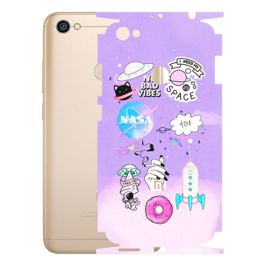 Xiaomi Redmi Phone Skins (All Models) - I Need My Nasa   Skin - 3D Embossed Finish (L-149) Redmi Y1