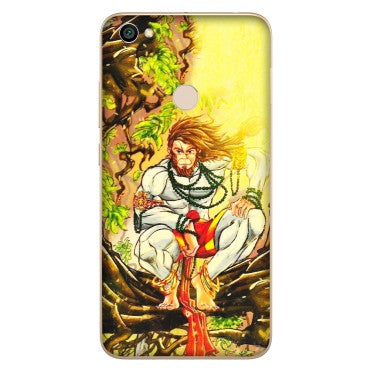 Xiaomi Redmi Phone Skins (All Models) - Lord Hanuman - 3D Embossed Finish (L-152) Redmi Y1