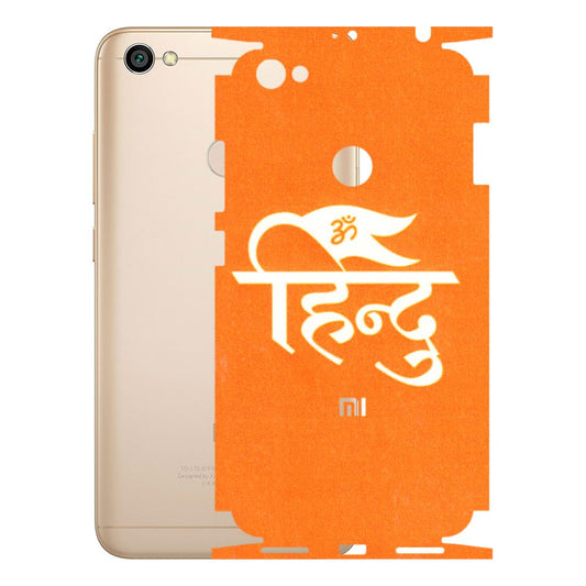 Xiaomi Redmi Phone Skins (All Models) - Hindu Kesari - 3D Embossed Finish (L-154) Redmi Y1