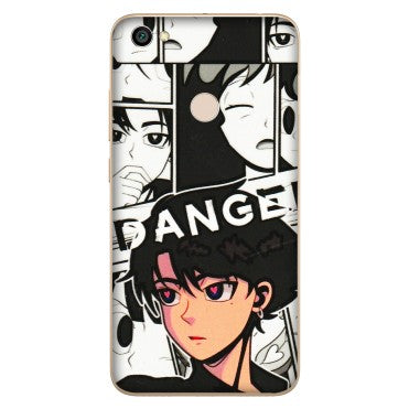 Xiaomi Redmi Phone Skins (All Models) - Danger Anime - 3D Embossed Finish (L-155) Redmi Y1