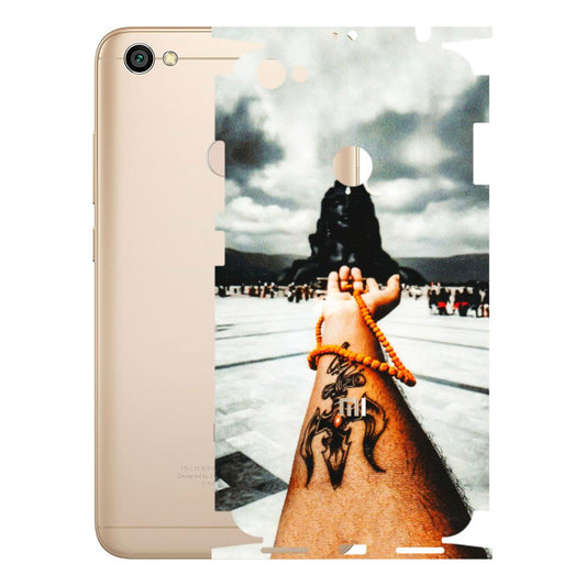 Xiaomi Redmi Phone Skins (All Models) - Jai Adiyogi Mahakaal - 3D Embossed Finish (L-164) Redmi Y1