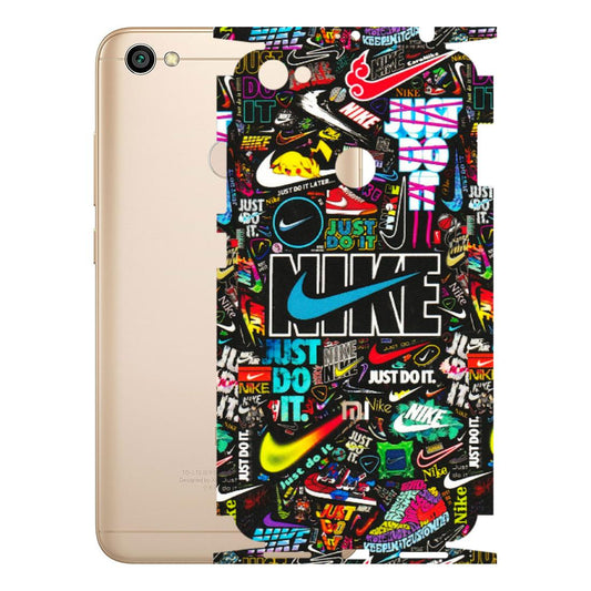 Xiaomi Redmi Phone Skins (All Models) - Just Do It Doodles - 3D Embossed Finish (L-166) Redmi Y1