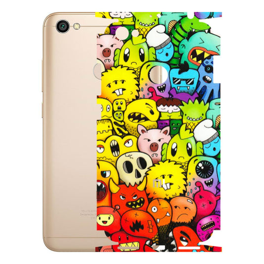 Xiaomi Redmi Phone Skins (All Models) - Angry Funkies - 3D Embossed Finish (L-169) Redmi Y1