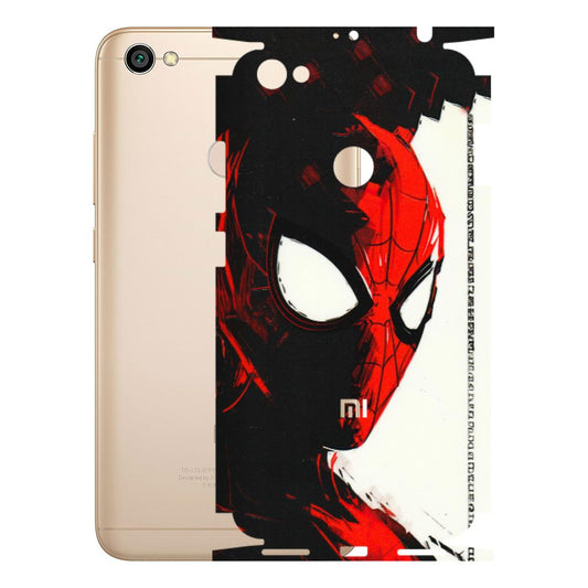 Xiaomi Redmi Phone Skins (All Models) - Spiderman Killer Face - 3D Embossed Finish (L-17) Redmi Y1